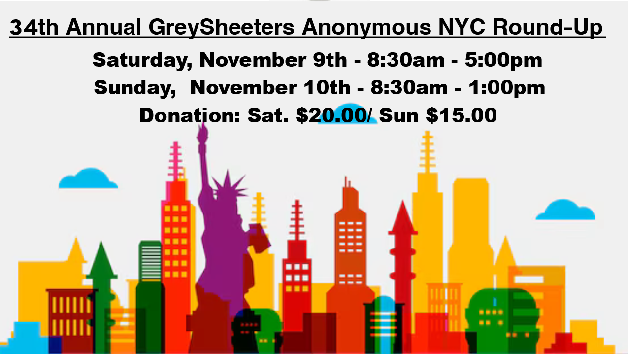 34th Annual GreySheeters Anonymous NYC Round-Up